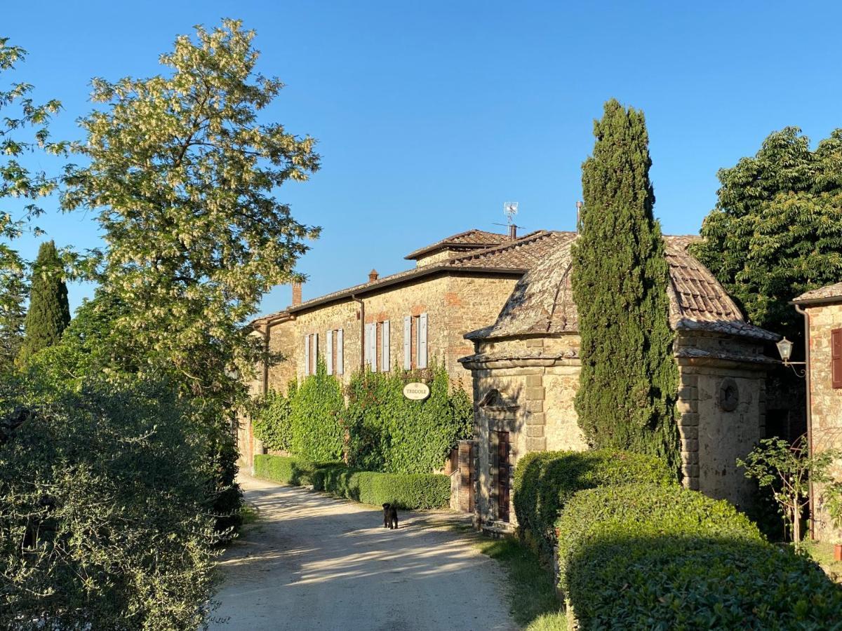 Tregole Leilighet Castellina in Chianti Eksteriør bilde